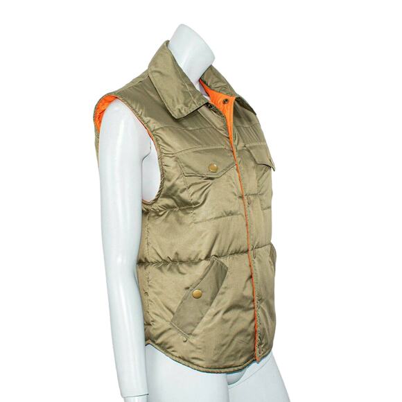 NSF Aida Puffer Vest Jacket Army Green Size Medium - Picture 5 of 11